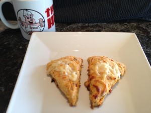 Bacon Hunter's Bacon & Sun Dried Tomato Scones